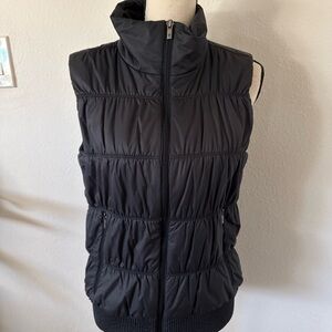 Columbia Omni-Heat Dark Grey Quilted Puffer Vest Women’s Medium